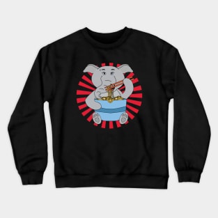 Elephant Ramen Crewneck Sweatshirt